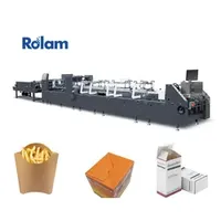Pastry Food Box Gluing Machine (AS-650B)