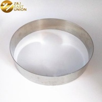 Sustainable Stainless Steel Pastry Dessert Ring Mousse Molds For Cake Mold Cutting