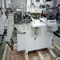 LC-450A Automatic Label Die Cutting Machine flatbed adhesive label, nylon membrane trademark and the radium anti-fake