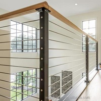 Modern Y L Stainless Steel Handrail Cable Railing Handrail Indoor Fittings