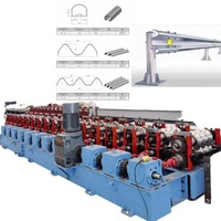 Metal Roll Guardrail Forming Machine For Corrugated Sheet