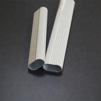 Length Can Be Customized Aluminum Handrail Tube Closet Hardware For Wardrobe Aluminum Handrail Tube Support