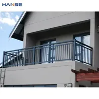 Modern Style Indoor/Outdoor Aluminium Balustrade Stair Railing Balcony Handrail for Villa and Apartment
