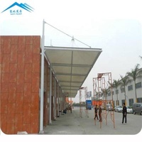 High Quality Corridor Membrane Structure Tent Membrane Structure Sun Shade Canopy Tent