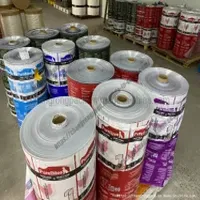 Roll Flexible Packaging Film Printed Rollstock Stick Pack Film Laminations Rewind Food Grade Print-Ready Custom Design Pet PE VMPET BOPP Dried Fruits Packaging