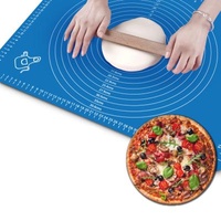 Non Viable Food Safe Heat Resistant Baking Kneading Silicone Mat Silicone Baking Mat 60X40 Dough Pastry Stick
