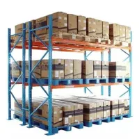 Customized Heavy Duty Logistics Pallet Rack Stack Pallet Rack Long Service Life Adjustable Heavy Duty Warehouse Stacking Racks Pallet Rack for Warehouse Storag