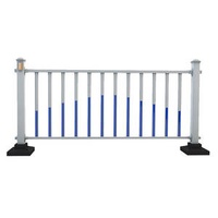 Metal Road Guardrail Outdoor Highway Traffic Protection Railing Diversion Isolation Fence Barrier for Bridge Roadway