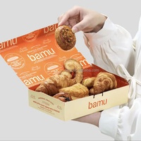 Custom Pastry Box Baking Gift Packaging Personalized Paper Custom Cake Donut Boxes
