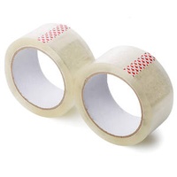 Custom Branded Logo Bopp Clear Packing Package Cello Cellotape Roll Sellotape