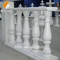Garden Home Decoration Marble Pillar Baluster Handrails