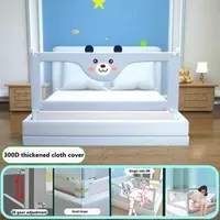 Baby Rail IMBABY bedding guardrail lifting bumper sturdy bedding baby safety bed railing high-quality crib protection crib fence WX6.4
