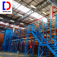 DONGJIAN Mezanine Floor Platform Stacking Racks Muti Tier Mezzanine Warehouse Racks Heavy Duty Mezzanine Rack
