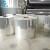 Roll Size 1200mm X 5000m Plastic Packaging Material 30micron Clear BOPP Film One Side Corona Treatment