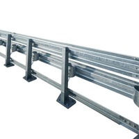 China Autostrada High Way Safety Q335B Road Traffic Guardrail Terminal Industrial Guardrail Road Safety Guardrail