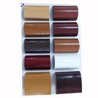 Modern Popular Decorative Round Railing 50mm PVC Balustrade Handrail And Stair Handrail For Metal Balustrade